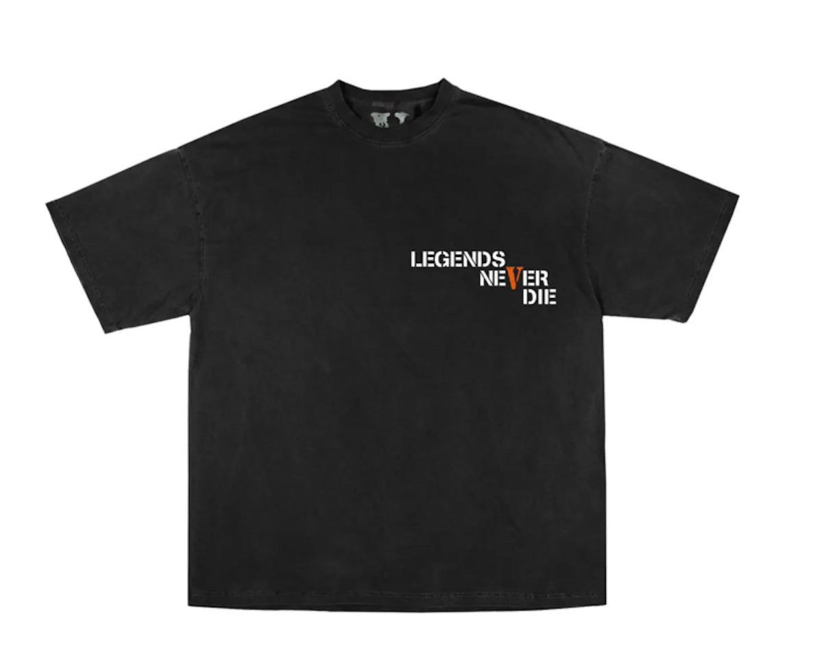 Vlone X Juice Wrld Legends Never Die Black
