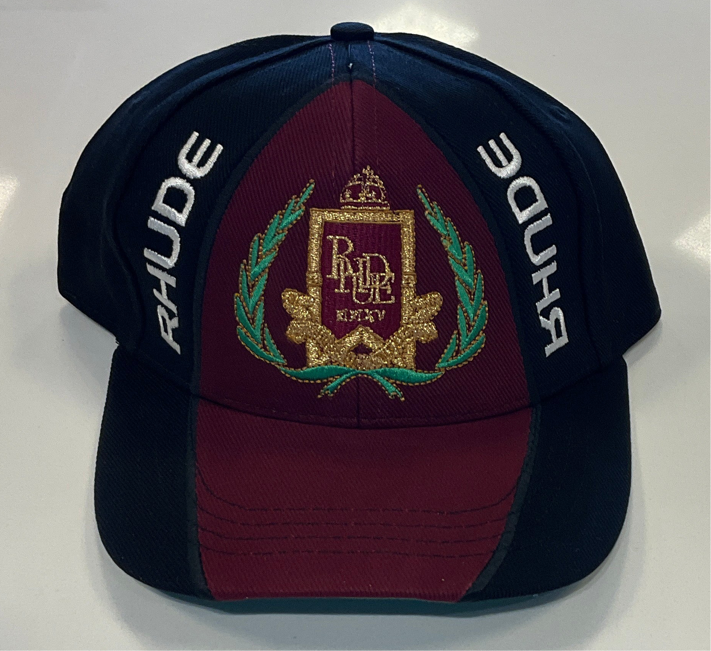 Rhude Racing Crest Blackmaroon