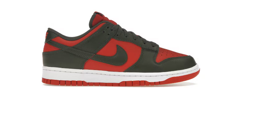 Nike Dunk Low Mystic Red Cargo Khaki