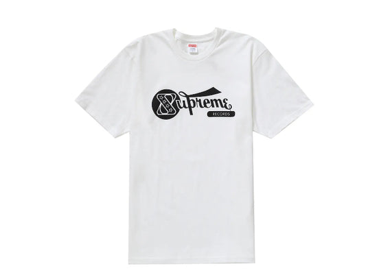 Supreme Records Tee White