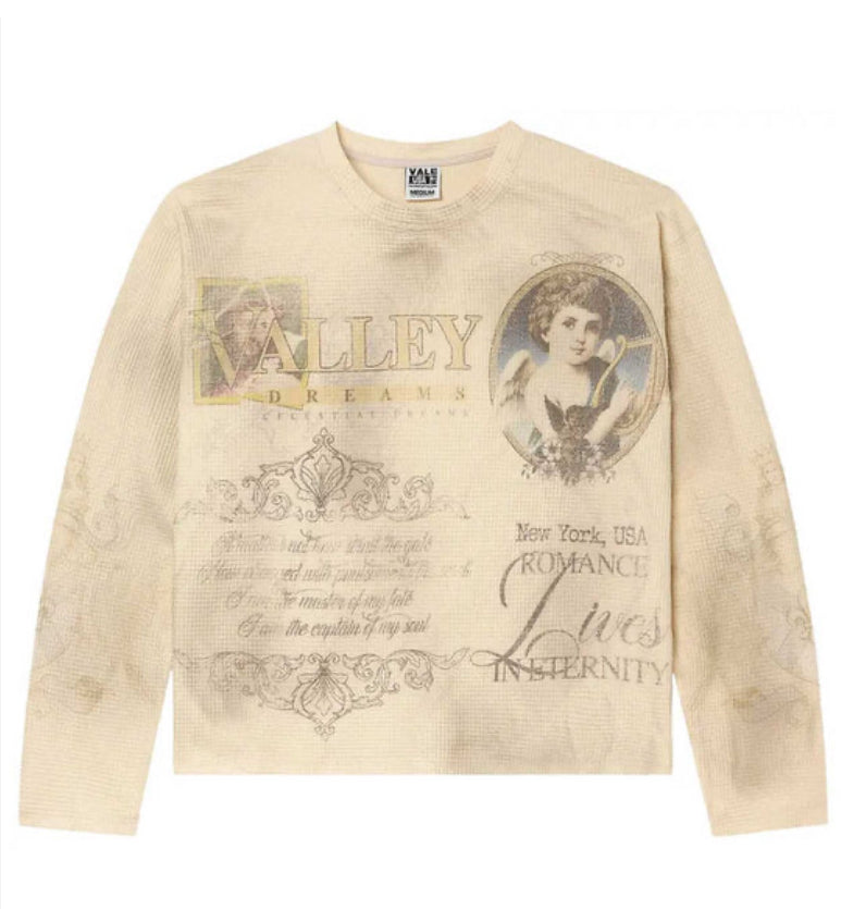 Vale Valley Forever Celestial White Thermal L/S