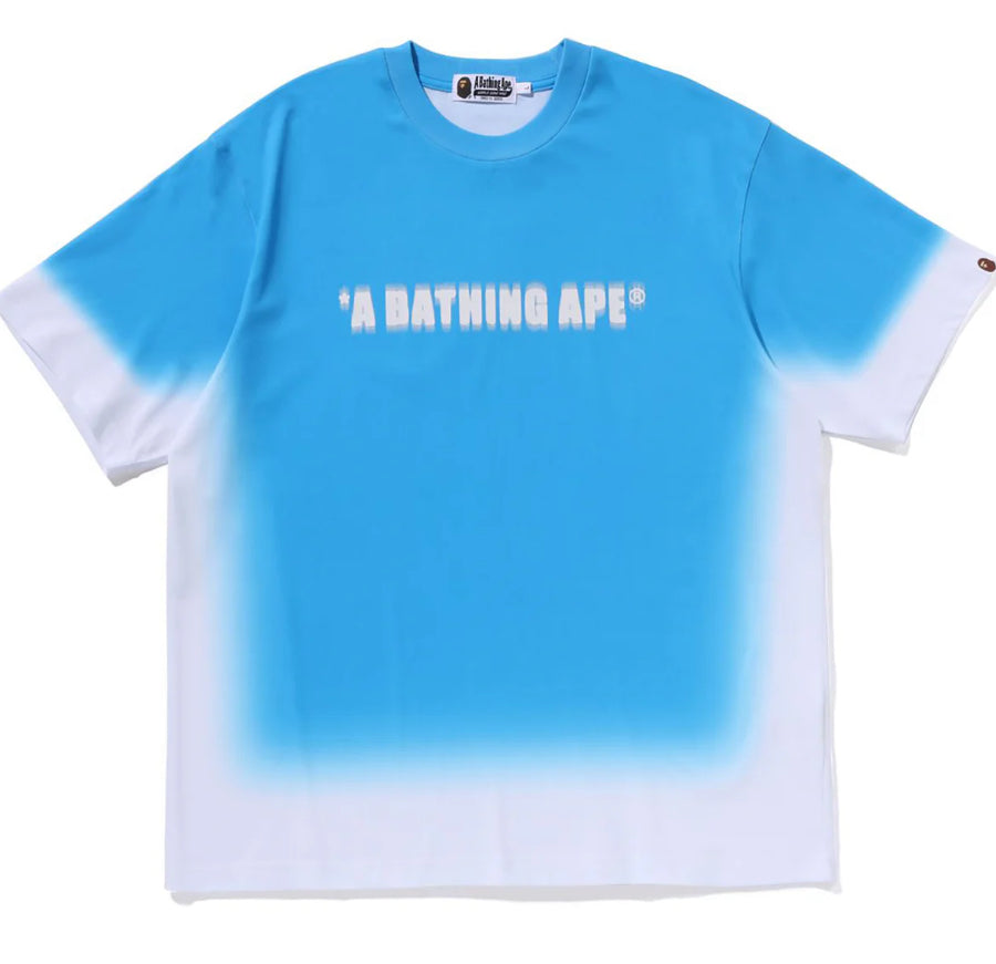 Bathing Ape Logo Spray Paint Relaxed Tee