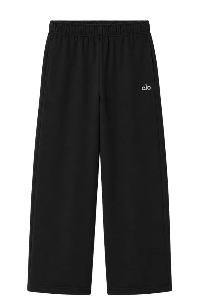 Alo Yoga Accolade Straight Leg Sweatpant Black