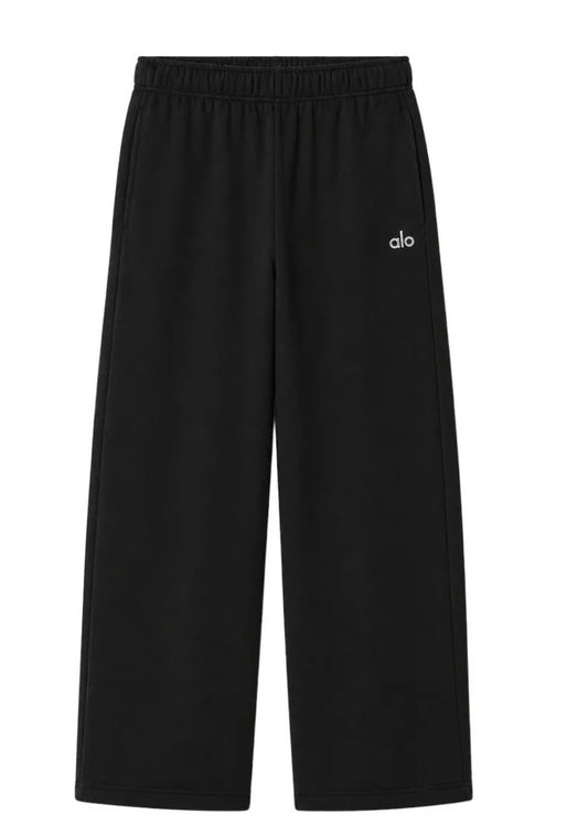 Alo Yoga Accolade Straight Leg Sweatpant Black