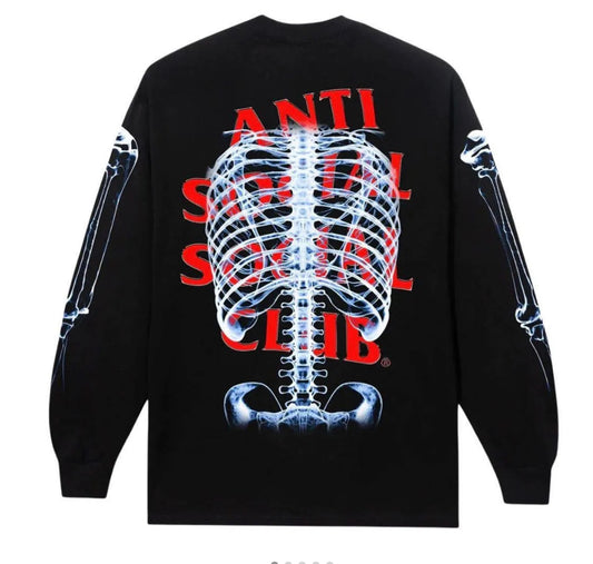 Anti Social Social Club Longsleeve Bones