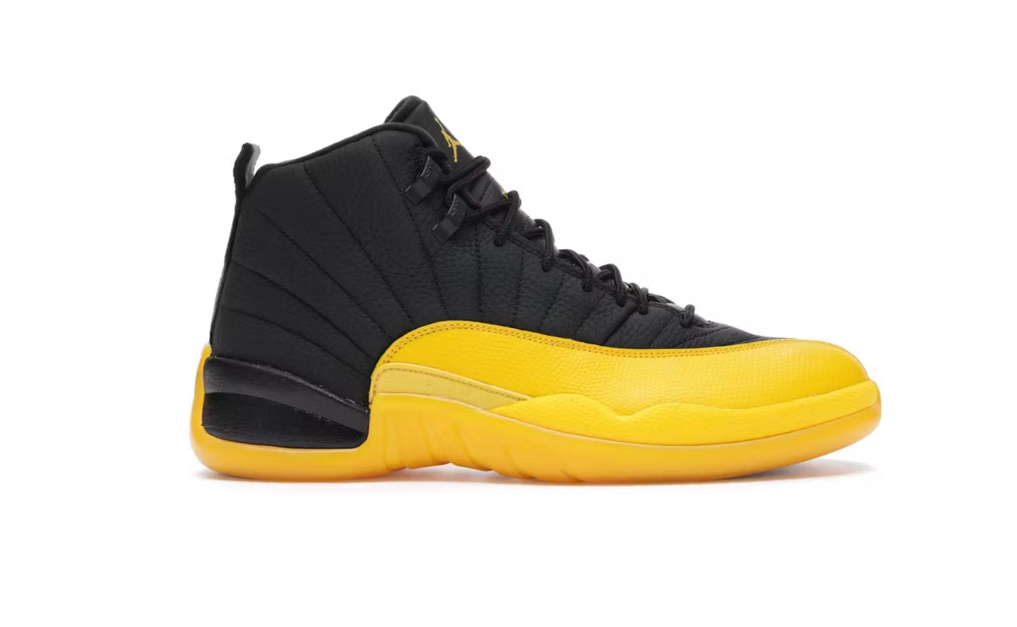 Jordan 12 Retro Black University Gold *Slightly Used*
