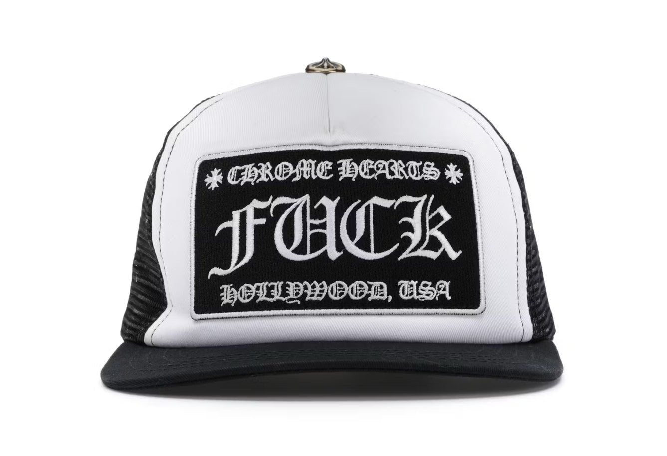 Chrome Hearts F*ck Hollywood Trucker Hat