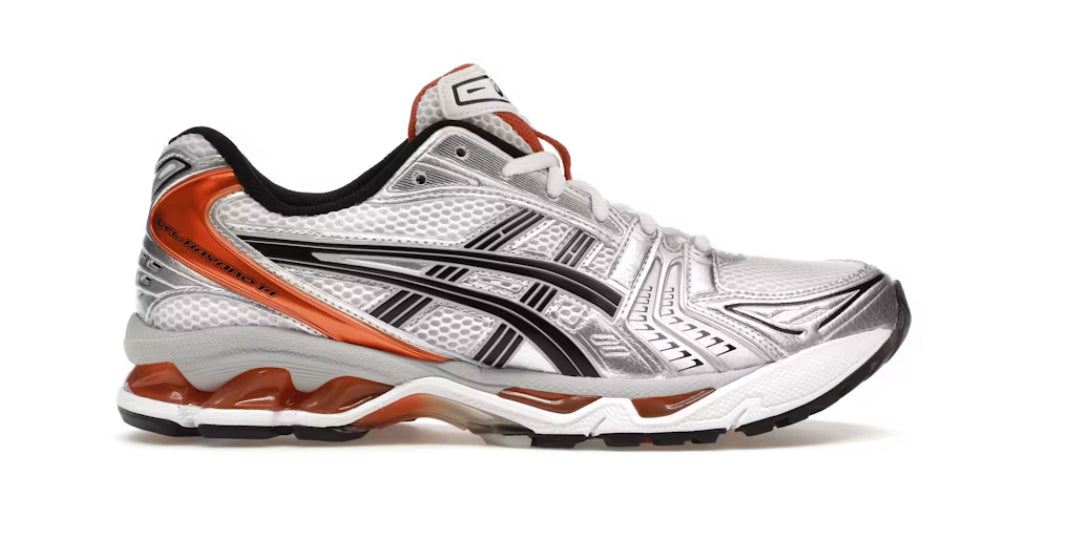 ASICS Gel-Kayano 14 White Piquant Orange