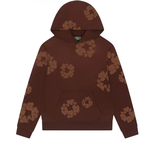 Denim Tears Mono Brown Wreath Hoodie