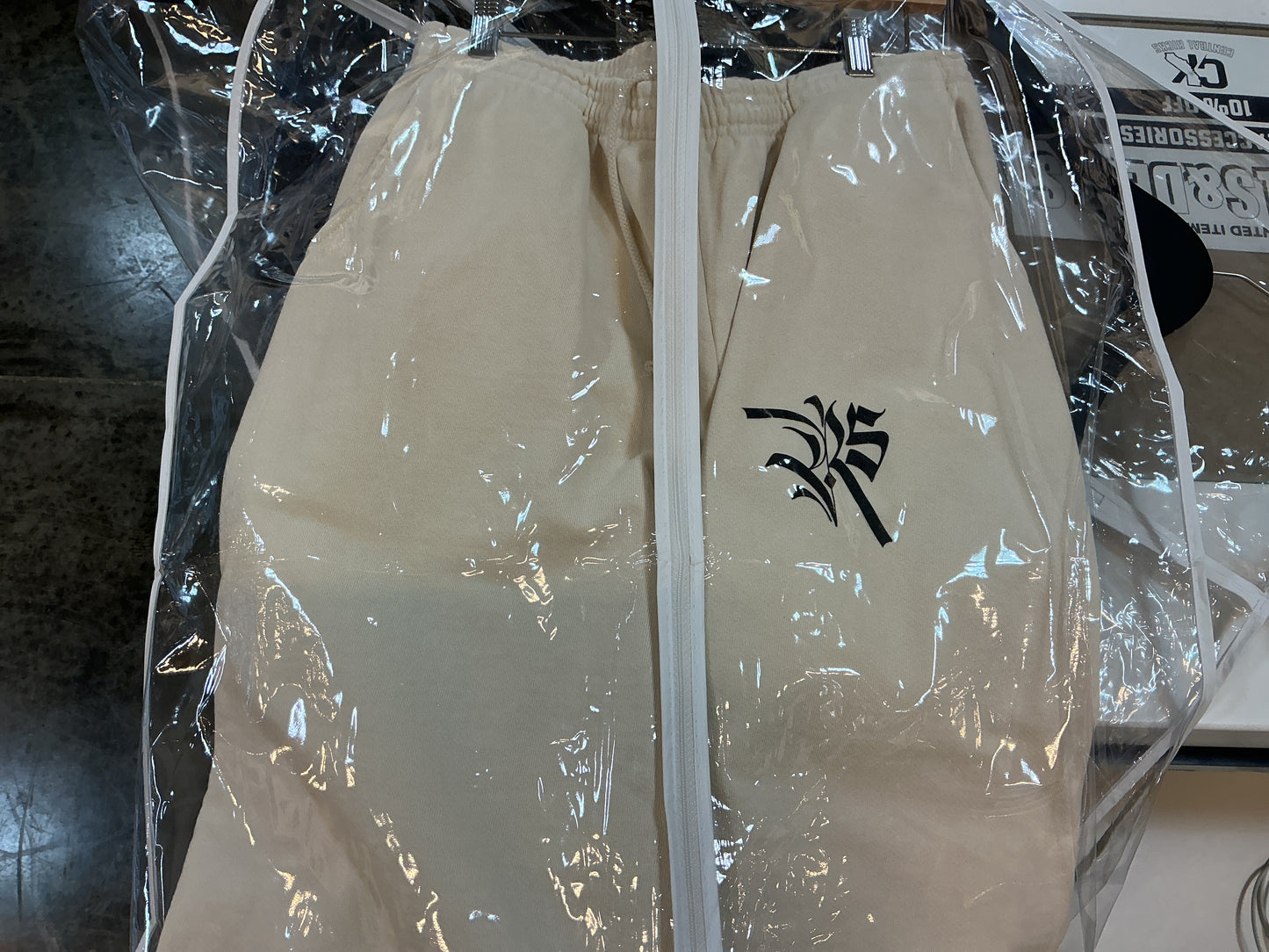 Revive Studios Cream Sweatpants
