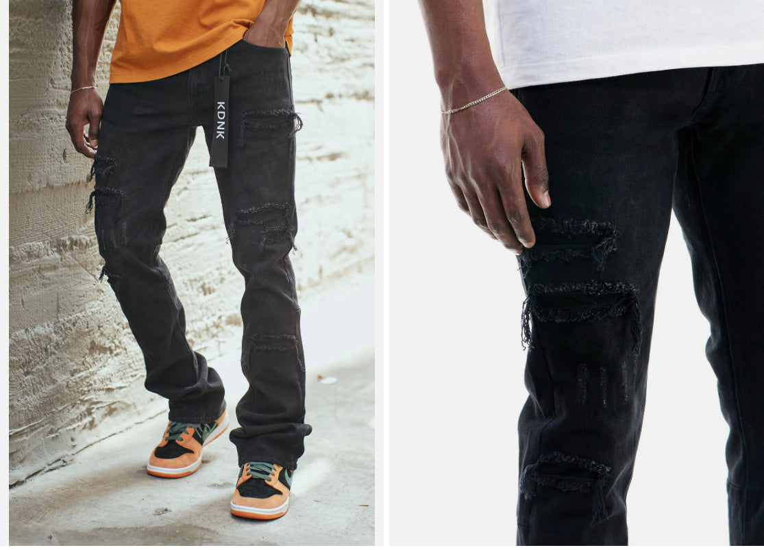 KDNK Jeans Skinny (Jet Black)