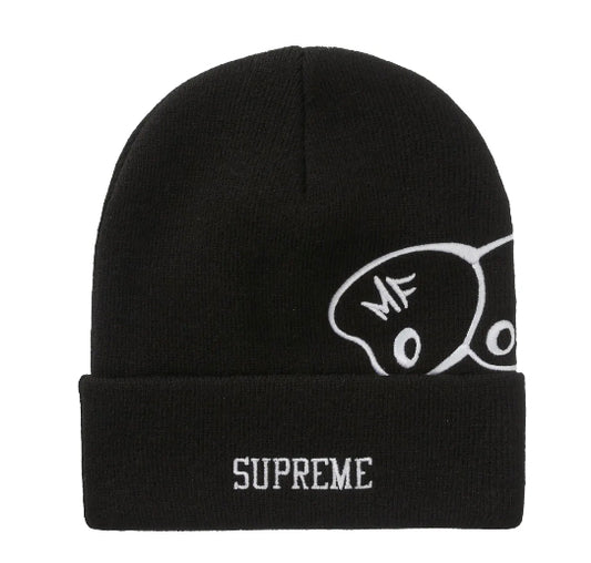 Supreme New Era MF DOOM Beanie Black