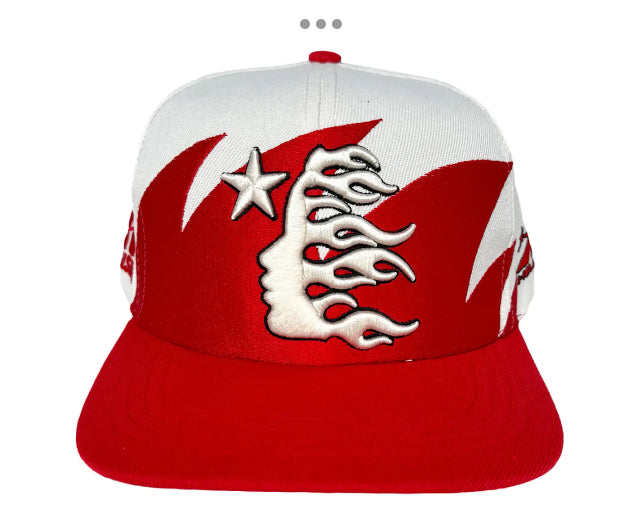 Hellstar Sharktooth SnapBack Red