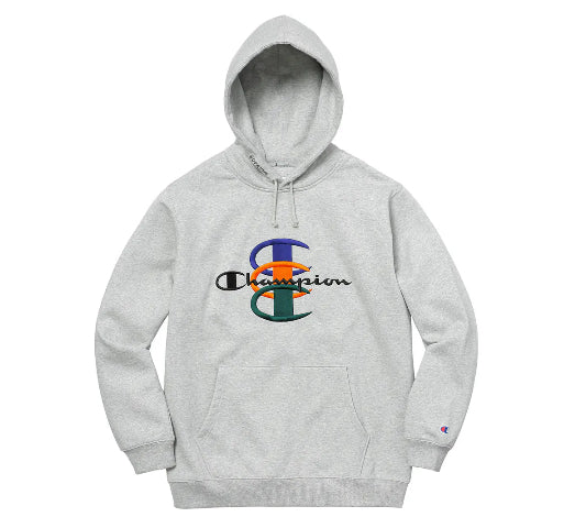 Supreme Champion Stacked C Hooded Sweatshirt