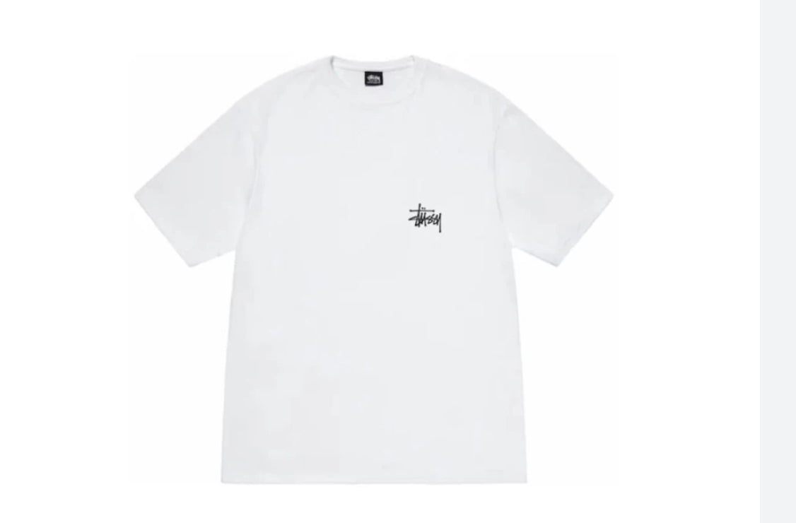 Basic Stussy Tee White