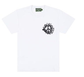 Denim Tears U White/Black Print Tee