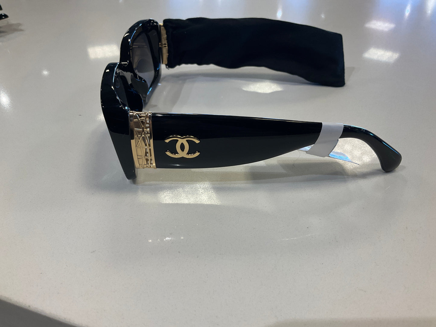 Chanel Polarized Black Glasses