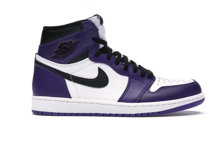 Jordan 1 Retro High Court Purple White *USED NO BOX*