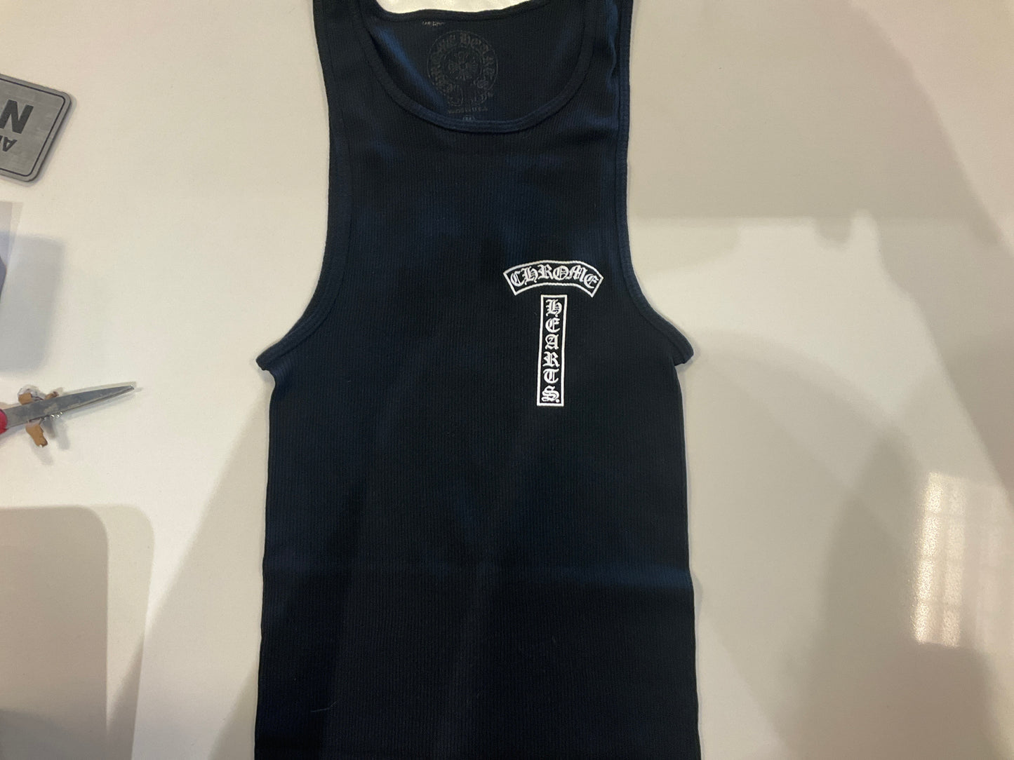 Chrome hearts tank top black