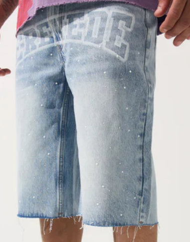 “Dynasty” Serenede Denim Shorts