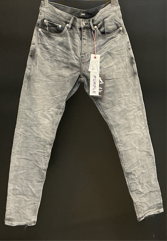 Purple Brand Light Gray Jeans