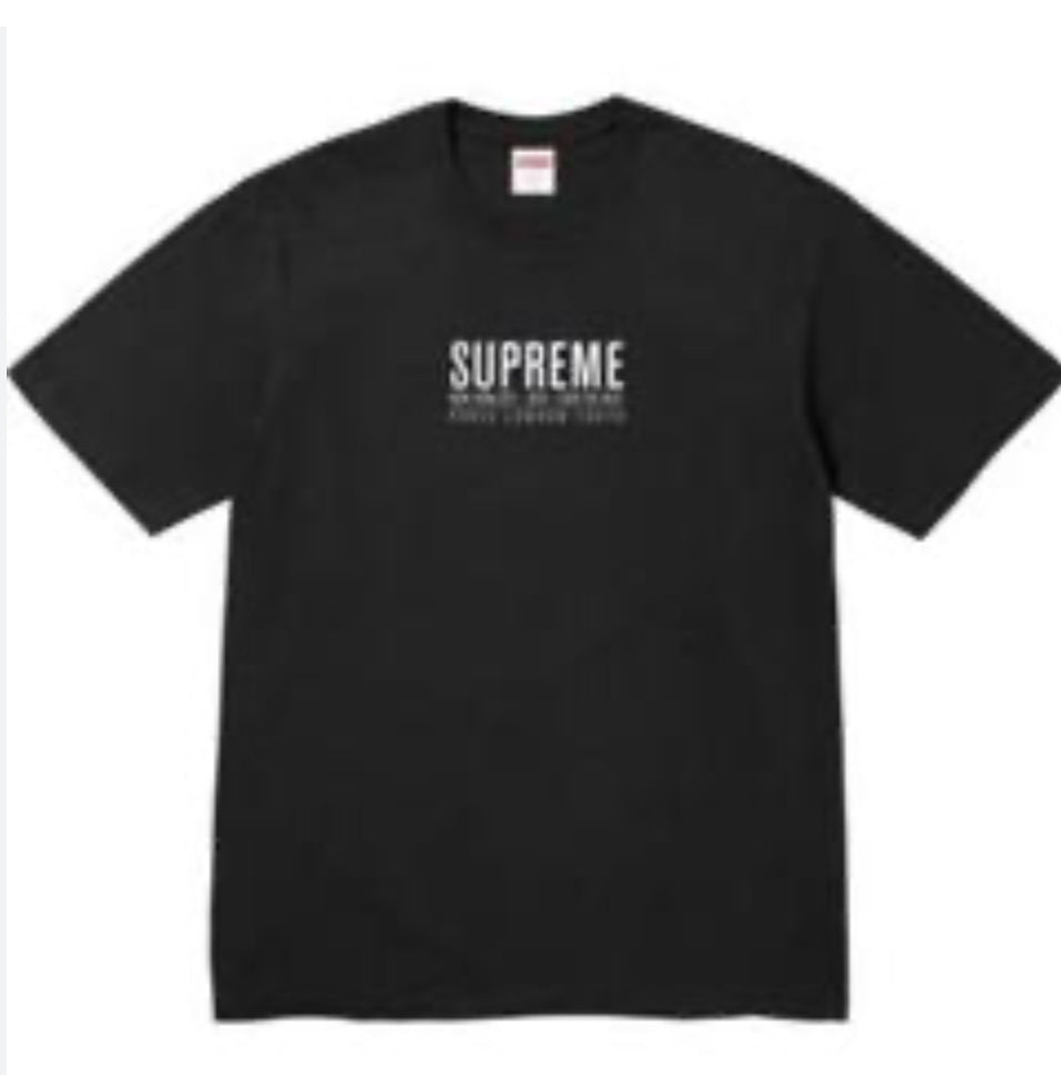 Supreme London-Paris-Tokyo Tee