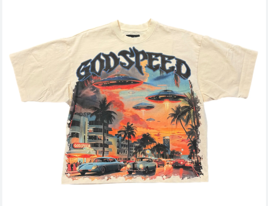 Godspeed Miami UFO Tee