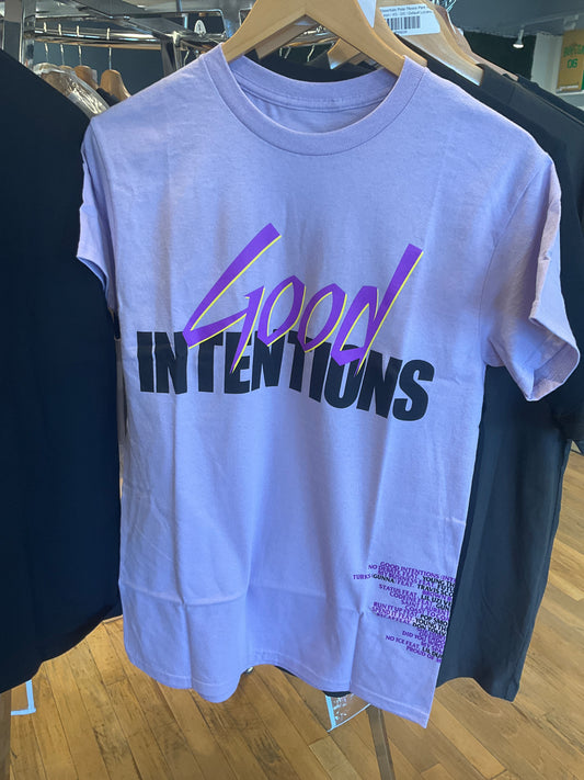 Vlone Tee Good Intentions Purple