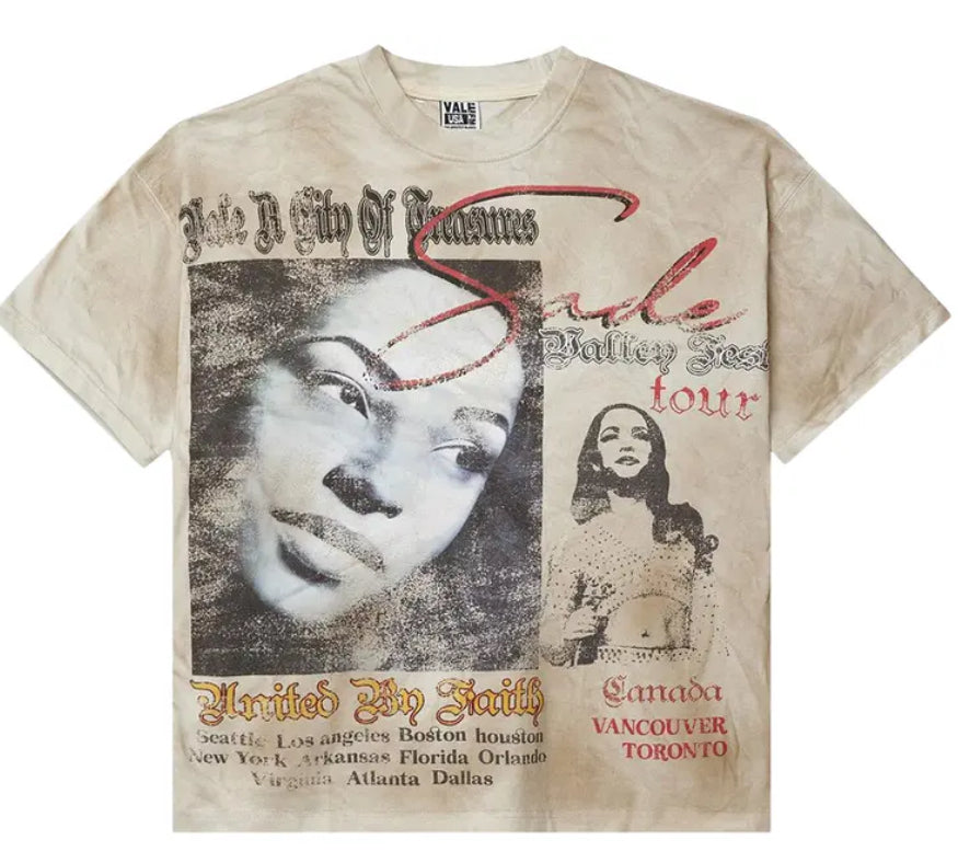 Vale Valley Forever Tour Cream Tee