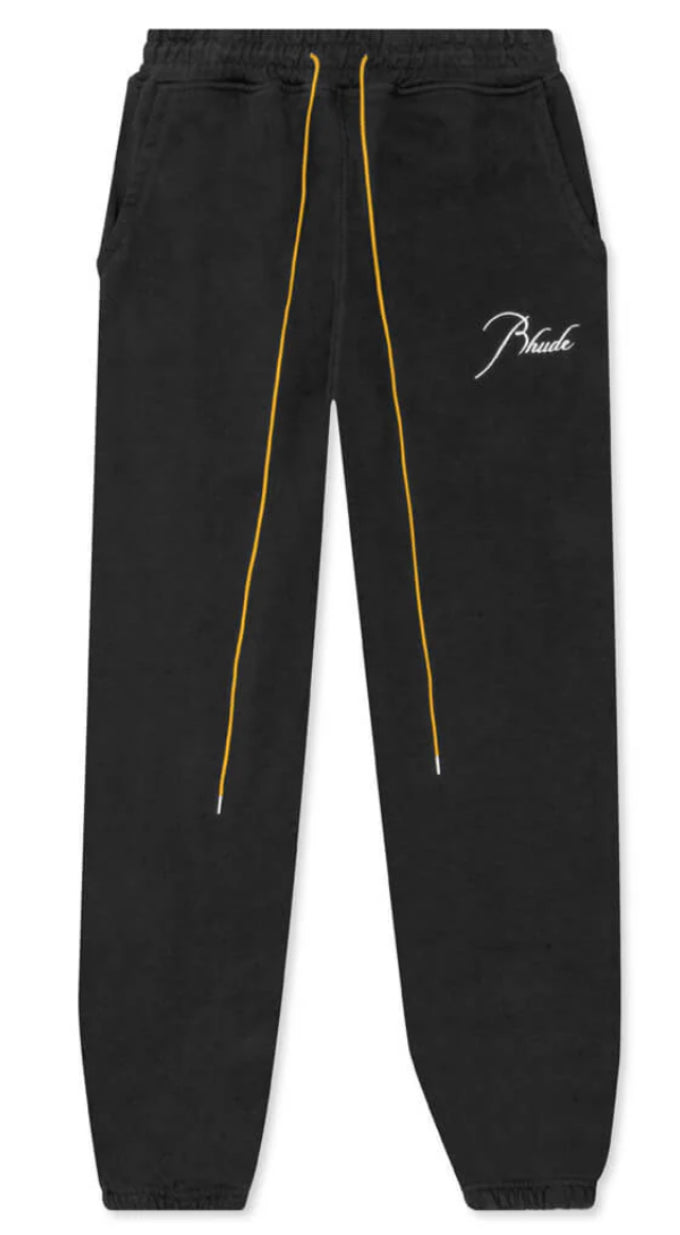 Rhude Vintage Black Sweatpant