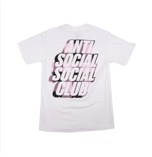 Anti Social Social Club Pink Plaid Tee