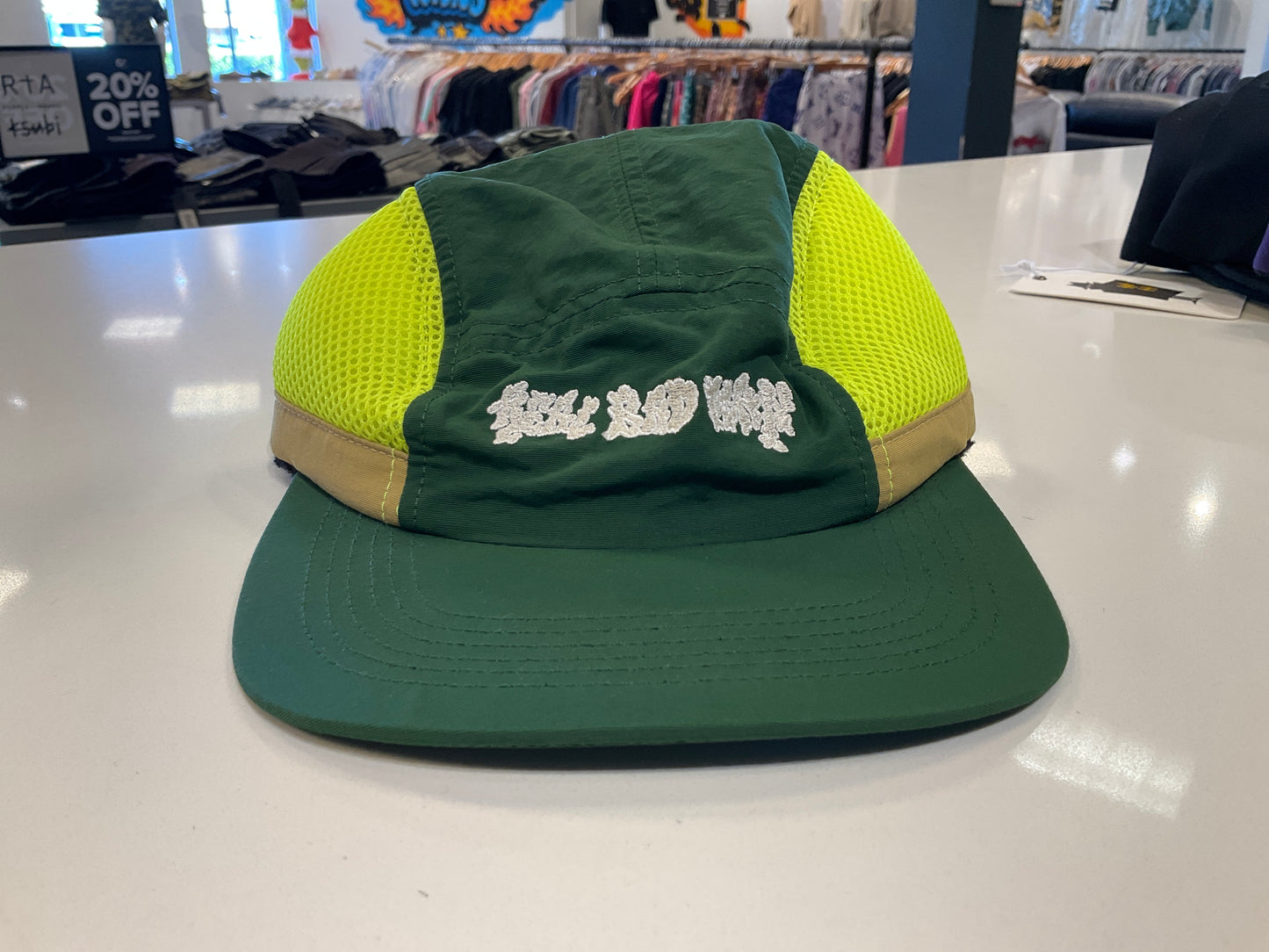 Real Bad Man Wild Record Hiker Hat Green