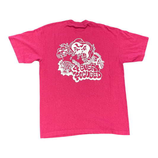 4EF Chain Break Tee Pomegranate