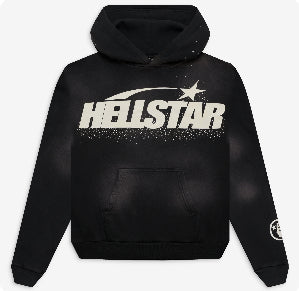 Hellstar Rhinestone Basic Logo Hoodie