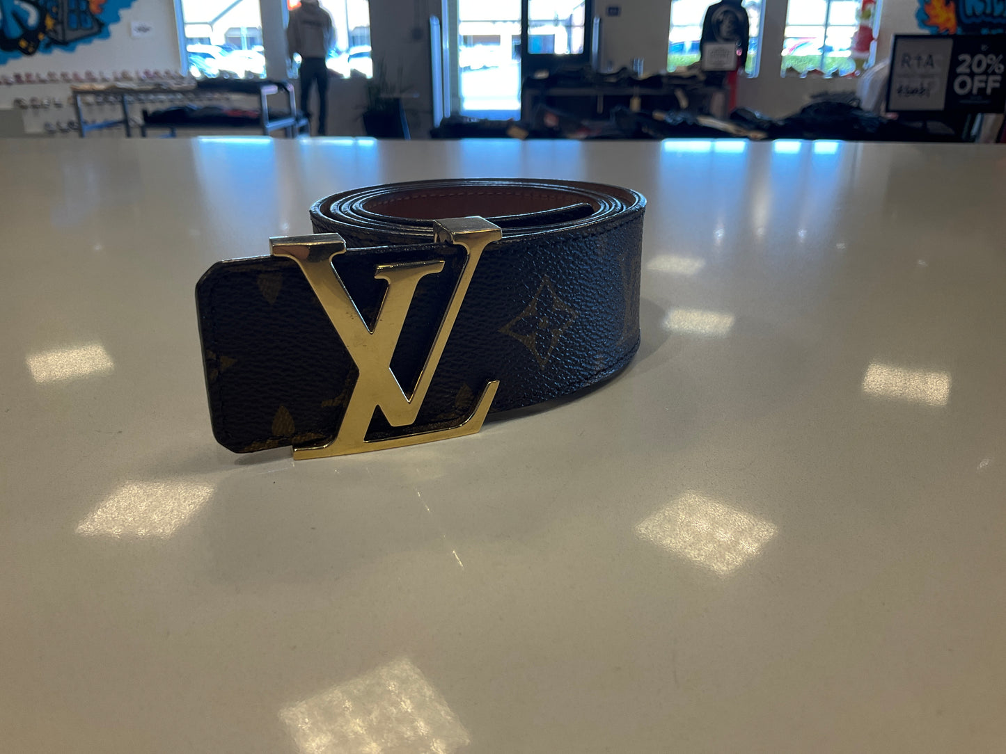 Louis Vuitton Belt Brown