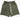 Saint vanity green snap button shorts