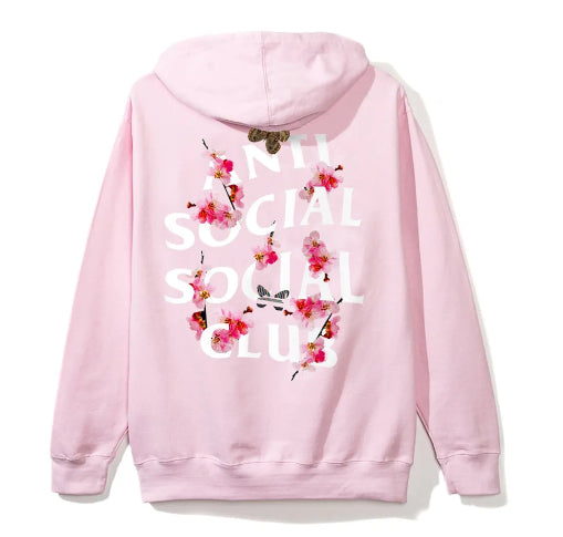 Anti Social Social Club Hoodie Blossoms Pink