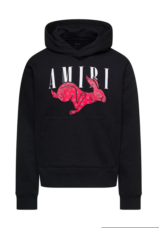 Amiri CNY Rabbit Logo Hoodie