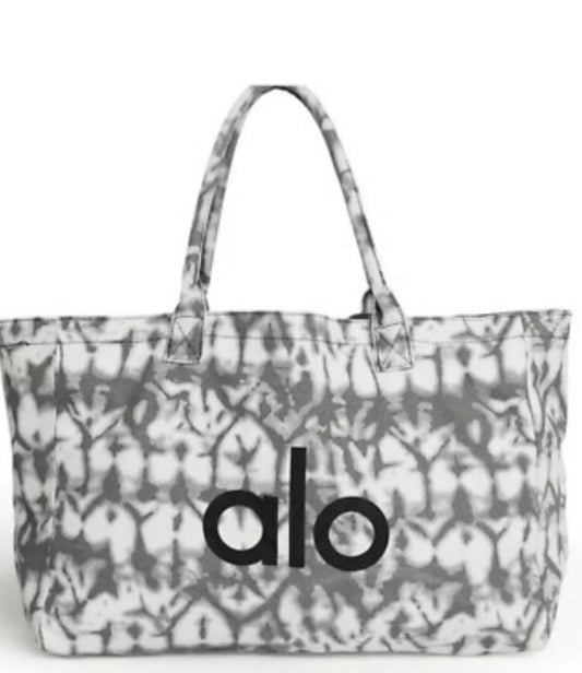 Alo Yoga Grey Tiedye Tote Bag
