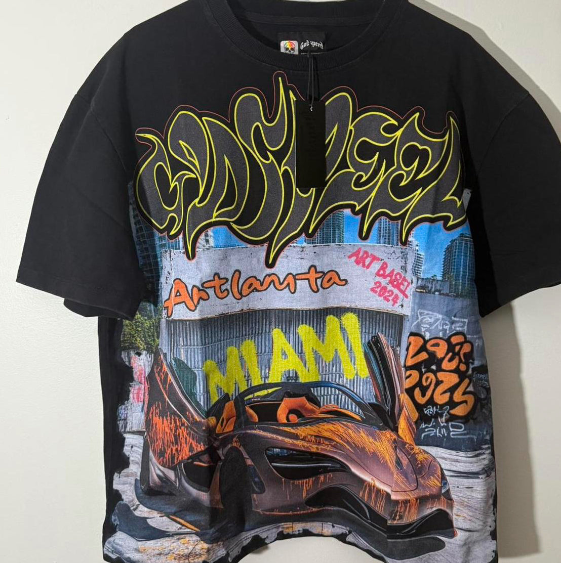Godspeed Art Basel 2024 Miami T-shirt