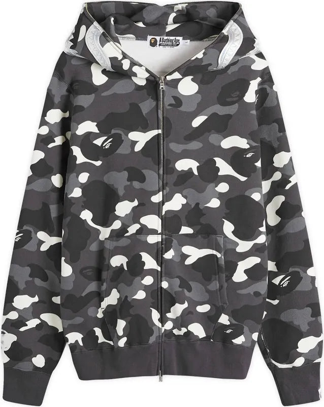 Bape Shark Zip-Up Black & White