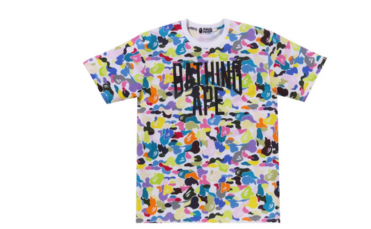 Bape Multi Camo NYC Logo Tee