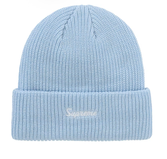 Supreme LT Blue Loose Gauge Beanie