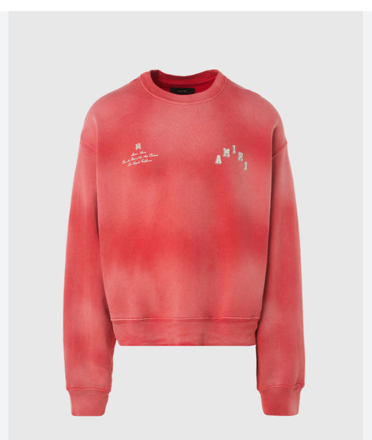 Amiri Vintage Collegiate Crew