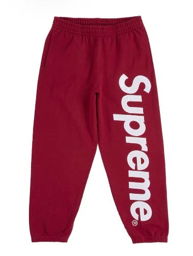 Supreme Appliqué Sweatpant Red