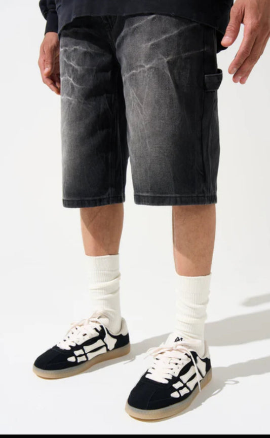 “Raijin” Serenede Denim Shorts