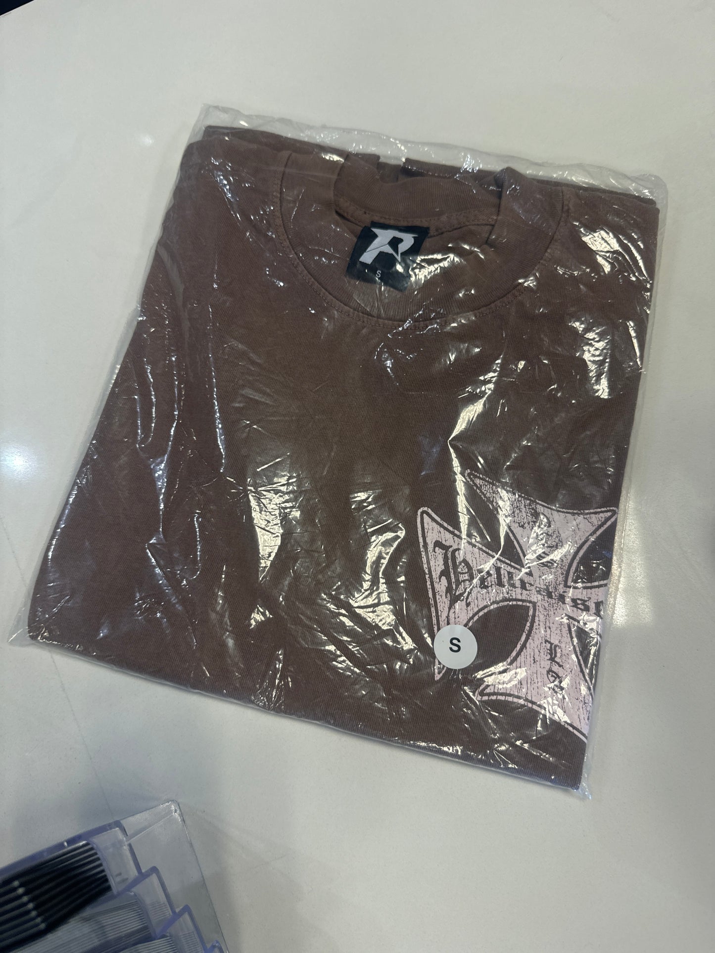Pieces hellraiser brown tee *SALE*