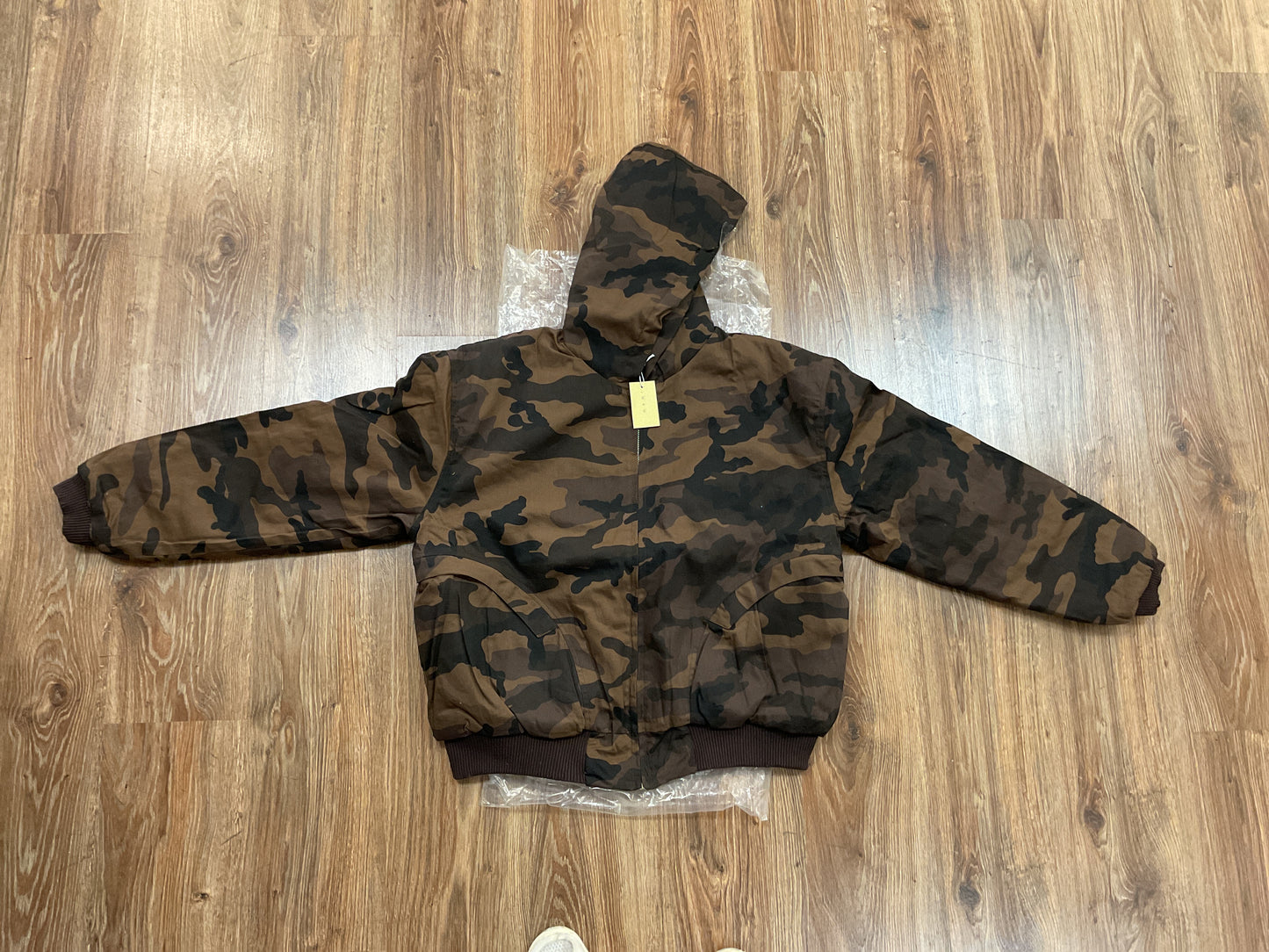 Camo Zip Up Jacket