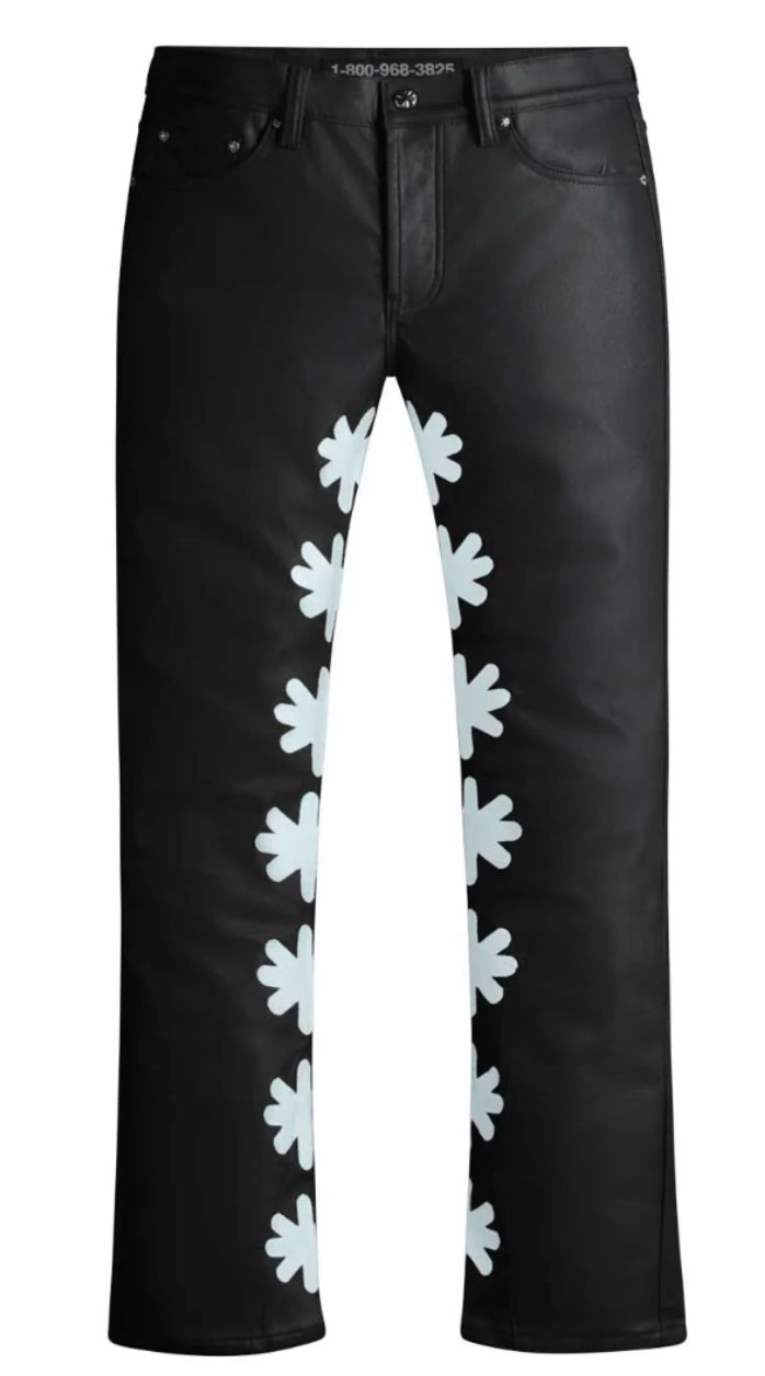 Lost Shdws Wax Pant Black/Bone