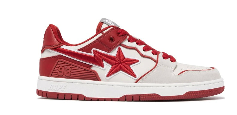 A Bathing Ape Sk8 Sta Red